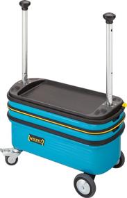 img 1 attached to 🛠️ Hazet HZ166N Rolling Tool Organizer: Locking, Collapsible Cart for Efficient Storage