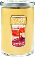 🍎 yankee candle large 2-wick tumbler candle: indulge in honeycrisp apple cider bliss logo