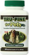 🐾 essiac international tru-pine pet health supplement, 60 capsules logo