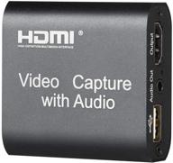 📹 карта захвата видео digitcont hdmi: вывод высокой четкости 1080p для игр, стриминга и записи - низкая задержка и совместимость с obs! логотип