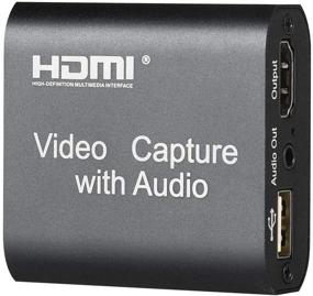 img 4 attached to 📹 Карта захвата видео DigitCont HDMI: Вывод высокой четкости 1080p для игр, стриминга и записи - низкая задержка и совместимость с OBS!