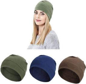 img 4 attached to XiFe Unisex Indoors Beanie Hairloss Outdoor Recreation for Climbing