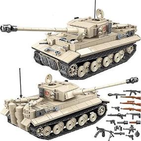 img 2 attached to 🧱 Ultimate Brick Bazaar Panzerkampfwagen Soldier Building Set: Exciting Building Toys for Kids!