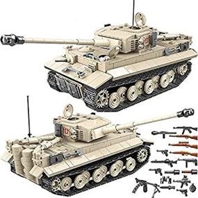 img 4 attached to 🧱 Ultimate Brick Bazaar Panzerkampfwagen Soldier Building Set: Exciting Building Toys for Kids!