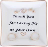 🎁 square trinket tray: a thoughtful thank you gift for mom - show your appreciation with a loving gesture - ideal present for mothers, stepmothers, and mother-in-laws logo