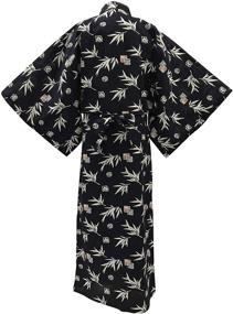 img 1 attached to Edoten Yukata Relax Casual Dragon: Unwind in Authentic Men's Clothing
