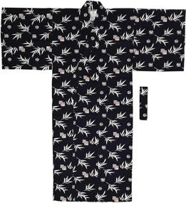 img 4 attached to Edoten Yukata Relax Casual Dragon: Unwind in Authentic Men's Clothing