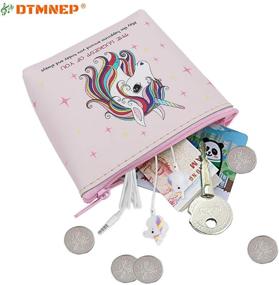 img 1 attached to 🦄 Unicorn Earbuds for Girls - DTMNEP Kids' Earphones Compatible with Apple Android, Rainbow Unicorn Bracelet Wristband, Headphone Case, Gift Card, Gift Box, and Back to School Supply for Kids