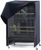 🐦 pony dance universal birdcage cover: improved blackout &amp; breathable material for pets products логотип