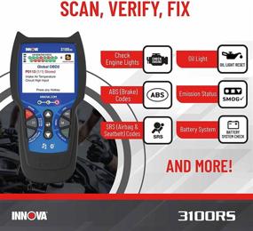 img 3 attached to 🚗 Innova 3100RS Car Code Scanner: Ultimate Car Diagnostic Tool with OBD2 Scanner, Smog Test Scan Tool, SRS & Oil Light Reset, and RepairSolutions2 App