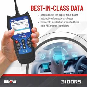 img 1 attached to 🚗 Innova 3100RS Car Code Scanner: Ultimate Car Diagnostic Tool with OBD2 Scanner, Smog Test Scan Tool, SRS & Oil Light Reset, and RepairSolutions2 App