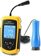 🎣 lucky small portable fish finder: ultimate kayak sonar for ice fishing & boat anglers - top rated handheld fish finders & gift ideas for fishermen logo