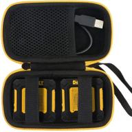 durable protection: khanka hard case replacement for dewalt dxfrs220 1 watt wearable heavy duty walkie talkies logo