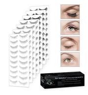 👁️ salona eye splashes - wholesale bulk false eyelashes: 70 pairs with 7 styles - thin, natural look, wispies, cat eye, fluffy volume - bundle offer logo