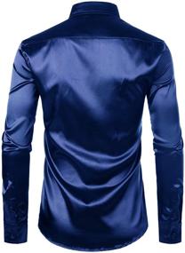 img 3 attached to ZEROYAA Luxury Button Shirts ZLCL14 Champagne: Elevate Your Style with Exclusive Men's Clothing