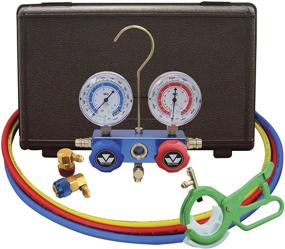 img 2 attached to 🔵 Mastercool 89660-PRO5 R134a Manifold Gauge Set in Blue