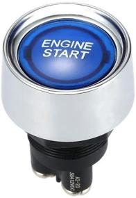 img 4 attached to Jtron 12V DC 50A Blue Car Start Switch Button: Ignite Your Engine with Style