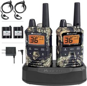 img 4 attached to 📻 Midland T295VP4 X-TALKER GMRS Long Range Walkie Talkie - Two Way Radio with NOAA Weather Scan + Alert, 121 Privacy Codes (Camo, 2 Radios)