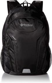 img 4 attached to 🎒 Улучшите свои приключения на открытом воздухе с рюкзаком Outdoor Products Crestline Day Pack (черный)