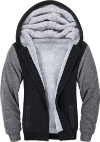 img 4 attached to SECOOD Hoodies Sweashirts Fleece Heavyweight