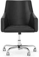 ✨ stylish and ergonomic bush business furniture london mid back leather box chair in black logo