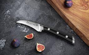 img 2 attached to Cangshan S Series 1020410 2.75-Inch German Steel Forged Peeling/Tourne Knife: Durable and Precise Cutting Tool