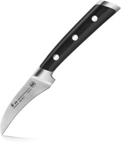 img 4 attached to Cangshan S Series 1020410 2.75-Inch German Steel Forged Peeling/Tourne Knife: Durable and Precise Cutting Tool