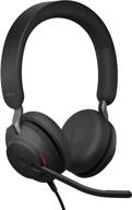 jabra evolve2 wired headphones stereo logo