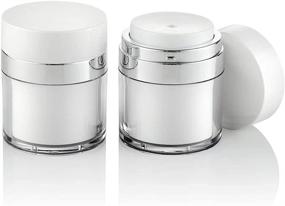 img 4 attached to Furnido Cosmetic Containers Refillable Moisturizer Travel Accessories