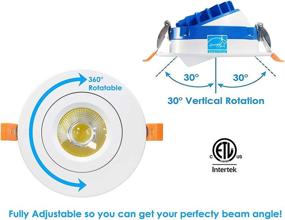 img 3 attached to 💡 Adjustable LED FANTASY Downlight with Equivalent Brightness