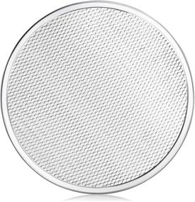 img 4 attached to 🍕 Professional-grade Aluminum Pizza Baking Screen Set - 12-Inch, Pack of 6 - Seamless Design