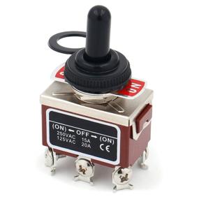 img 4 attached to 🌦️ Baomain Toggle Momentary Position Rainproof Switch