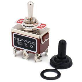 img 2 attached to 🌦️ Baomain Toggle Momentary Position Rainproof Switch