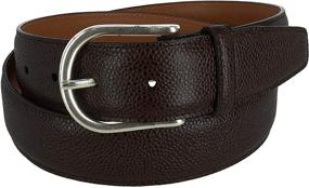img 4 attached to 👜 CrookhornDavis Princeton Pebble Calfskin Leather: Stylish Men's Accessories