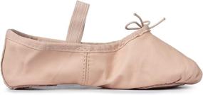 img 3 attached to 🩰 Premium Adult Leather Split-Sole Ballet Shoes T2700 - Flexible and Stylish Dance Footwear for Maximum Comfort