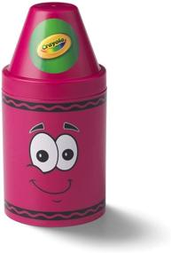 img 1 attached to 🖍️ Crayola Razzmatazz Large Storage Container - 5-1/2 x 12 Inches (20050214)