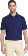 👔 izod saltwater dockside sleeve bright men's clothing and shirts: ultimate style and comfort логотип