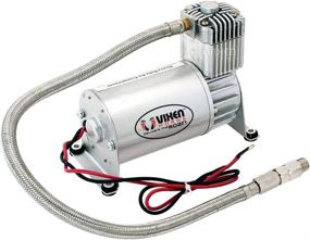img 2 attached to VXC8701 Universal 12V Onboard Air Compressor - Vixen Horns 150 PSI Heavy Duty Replacement for Truck/Car Train Horn, Suspension, Ride, Bag Kit/System. Compatible with Semi, Pickup Trucks, Jeep and More.