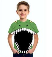 👕 fiveearl print dinosaurs shirts yellow kl: stylish boys' clothing & trendy tops, tees, and shirts logo