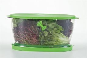 img 2 attached to 🥬 Maximize Freshness with Prep Solutions by Progressive Lettuce Keeper Container – 4.7 Quarts