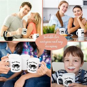 img 1 attached to 🦥 Hilarious Sloth Coffee Mug: Perfect Cartoon Cup for Sloth Lovers - Fun Sloth Gifts for Birthdays, Christmas, and More!