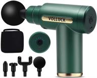 volluck massager adjustable percussion post workout wellness & relaxation logo