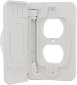 img 4 attached to TruePower Weatherproof Receptacle Cover White