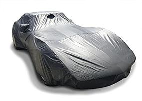 img 2 attached to 🚘 CarsCover Custom Fit C3 1968-1982 Corvette Car Cover: Ironshield Leatherette for All Weather Protection