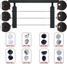 img 1 attached to Резьбовые балясины Muzata из нержавеющей стали CR40