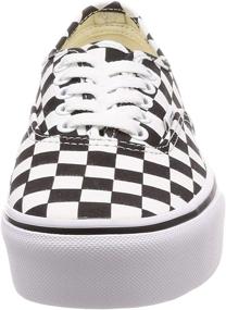 img 3 attached to 🔳 White Checkerboard Platform Vans Authentic