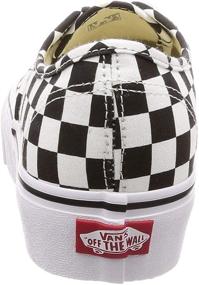 img 2 attached to 🔳 White Checkerboard Platform Vans Authentic