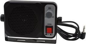 img 4 attached to 🔊 Universal CB Speaker with 10W Power Output - Kenmax 3.5mm Jack - Ideal for Mobile Radios, Car Radios FT-8100R, FT-8800R, FT-2600M, FT-3000M, FT-1802M, FT-1807M