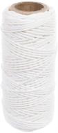 white braided polyester mini blind logo