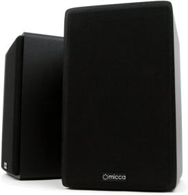 img 1 attached to Micca MB42X Bookshelf Speakers Renewed